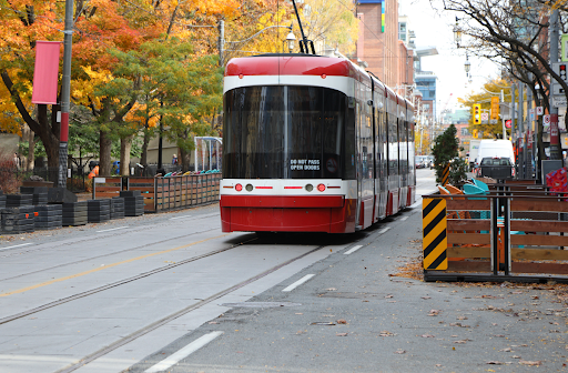 Street car in Toronto